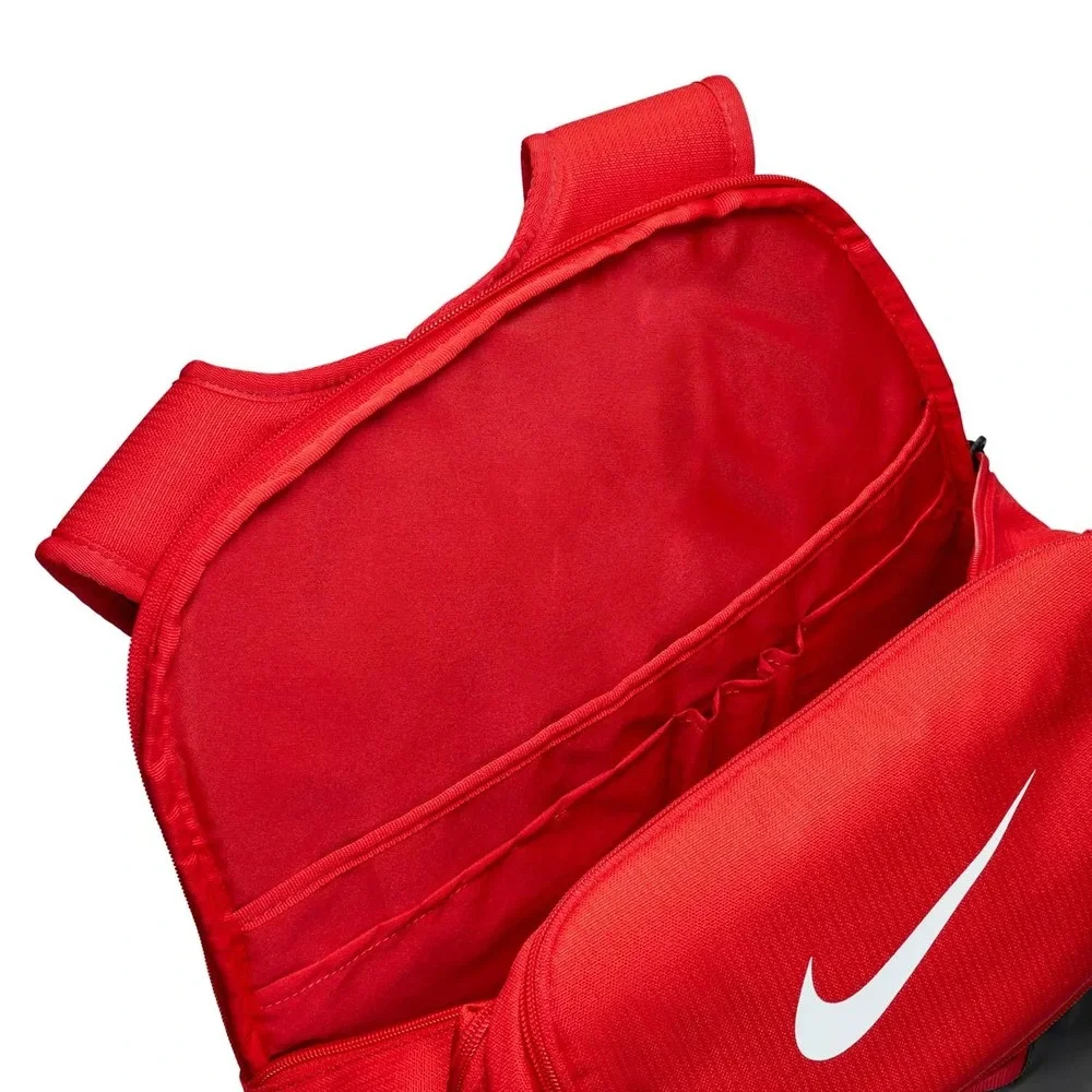 Nike Brasilia 9.5 Backpack University‎ Red Black Padded Straps Laptop Sleeve NEW
